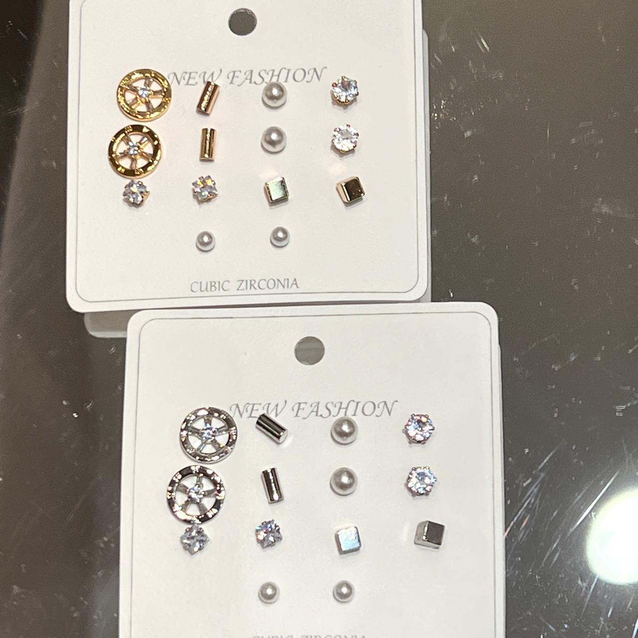 NEW FASHION – مجموعة أقراط ناعمة